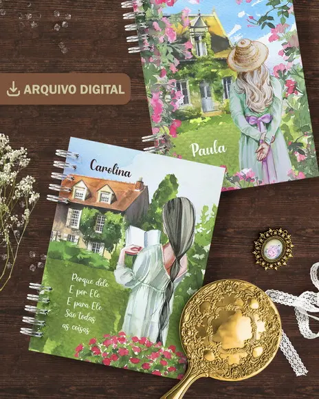 Arquivo Combo 16 Capas Coleção Jane Austen + Miolo Pautado