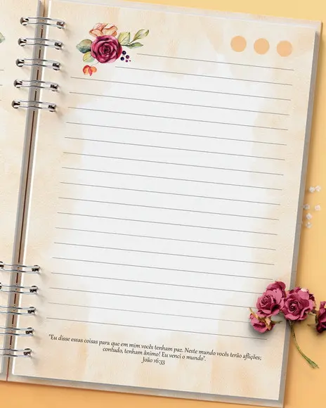 Arquivo Combo Capas Caderno 150 Versículos e Caderno Pautado
