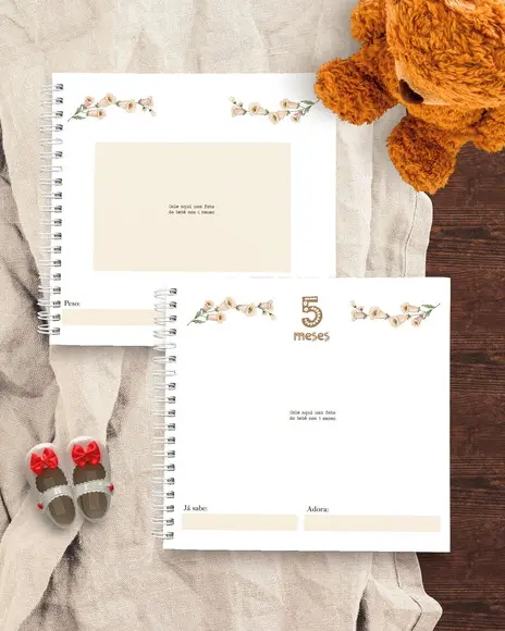 Arquivo Combo Livro do Bebê 20×22 Menina 108 Capas Alfabeto