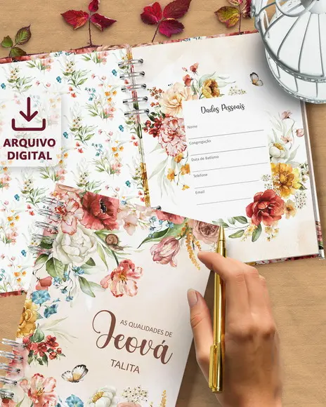 Arquivo Digital Caderno as Qualidades de Jeová Feminino