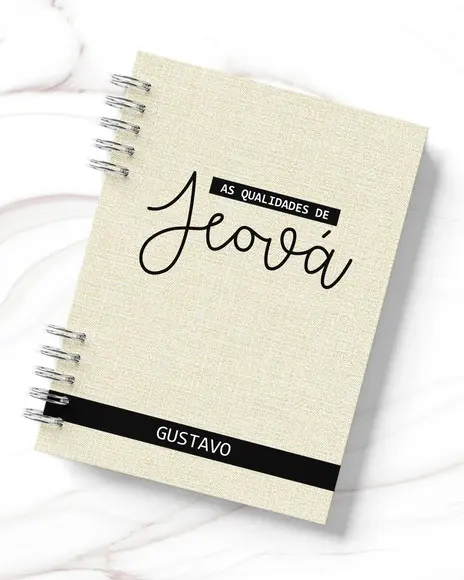 Arquivo Digital Caderno as Qualidades de Jeová Masculino