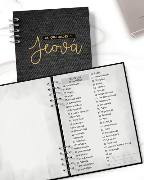 Arquivo Digital Caderno as Qualidades de Jeová Masculino