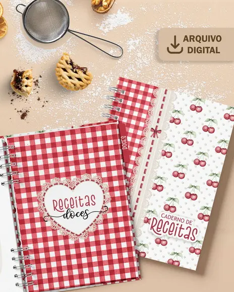 Arquivo Digital Caderno de Receitas Doce Amor