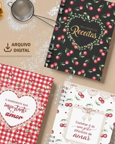 Arquivo Digital Caderno de Receitas Doce Amor