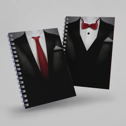 Arquivo Digital Capas Masculinas Ternos Encadernação