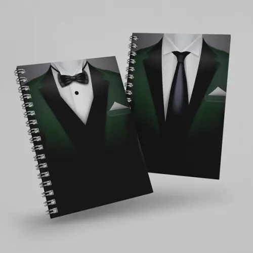 Arquivo Digital Capas Masculinas Ternos Encadernação