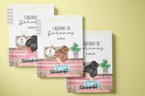 Arquivo Digital Diário de Doramas + 3 modelos de Capas