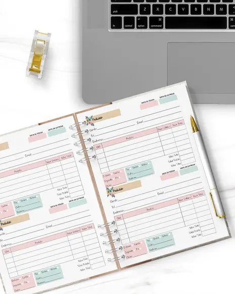 Arquivo Digital Kit Caderno De Pedidos - Nâo É Por Correio