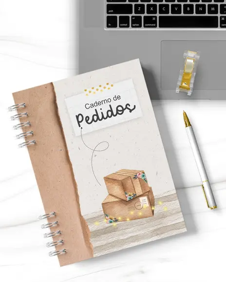 Arquivo Digital Kit Caderno De Pedidos - Nâo É Por Correio
