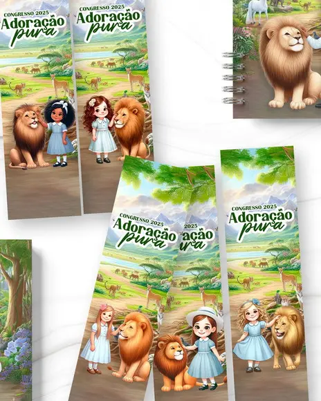 Arquivo Digital Kit Marca Páginas Infantil Congresso 2025