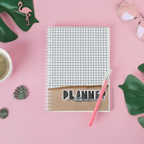 Arquivo Digital Planner Literário Diário de Leitura