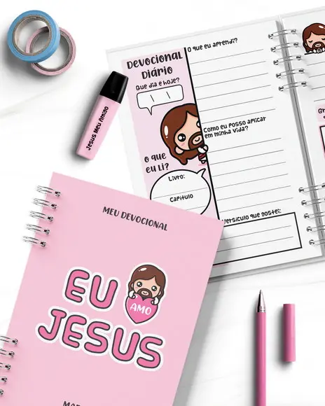 Arquivo Kit Devocional Infantil Menino E Menina