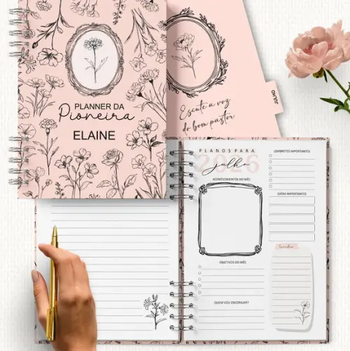 Arquivo Kit Planner Pioneira Ano de Serviço e 2026 Completo