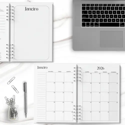 Arquivo Planner 2026 Neutro