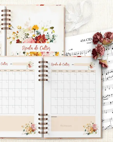 Arquivo Planner da Organista Oficializada Ccb