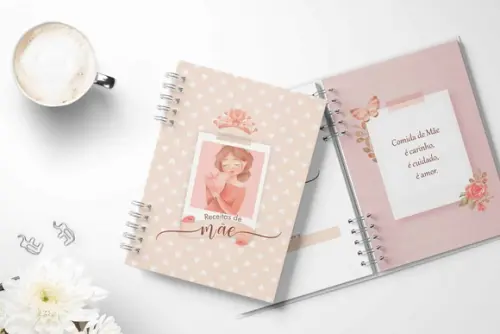 Caderno de Receitas de Mãe Arquivo Digital