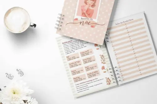 Caderno de Receitas de Mãe Arquivo Digital