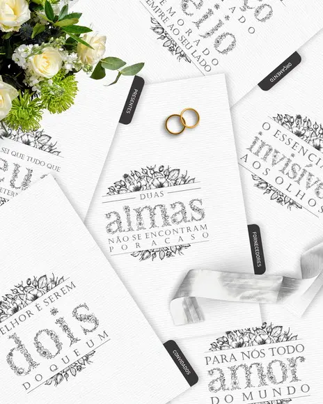 Combo 30 Capas e Miolo Planner da Noiva A5