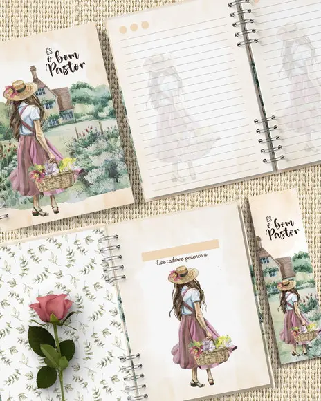 Combo 54 Arquivos Capas Papeis Carta Mulheres Versículos