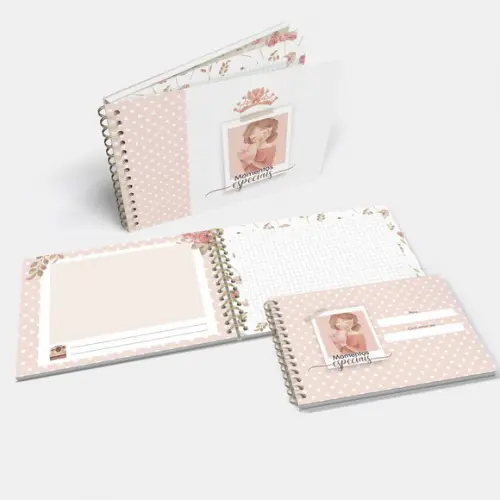 Combo Dia das Mães 14 Arquivos Álbum Caderno Receitas Caneca