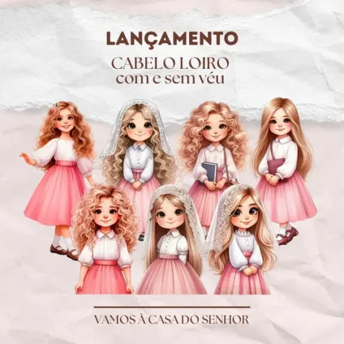 Kit Digital Ilustrações Vamos à Casa do Senhor