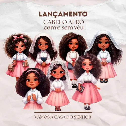 Kit Digital Ilustrações Vamos à Casa do Senhor