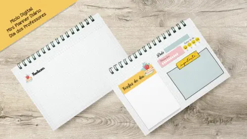 Miolo Digital Mini Planner Dia dos Professores