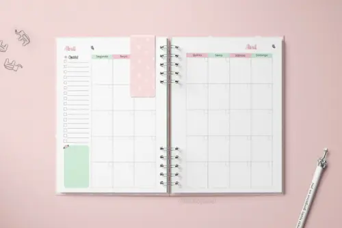 Planner Permanente Anne de Green Gables NÃO É POR CORREIO