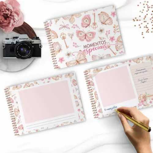 Super Combo Agendas Álbum Cadernos, Livro do Bebê e Mais