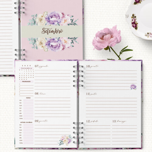 Kit Arquivos Planner da Pioneira SET2026 a AGO2027 e Planner 2027