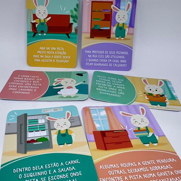 Caça aos Ovos Charadas Coelho