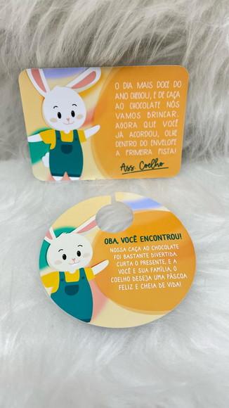 Caça aos Ovos Ilustração Coelho