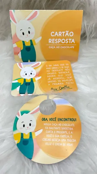 Caça aos Ovos Enigma Coelho