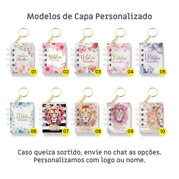 5 Mini Bíblia Lembrancinha Religiosa Presente Cristão