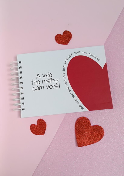 Álbum de Fotos Casal/namorados Presente A5