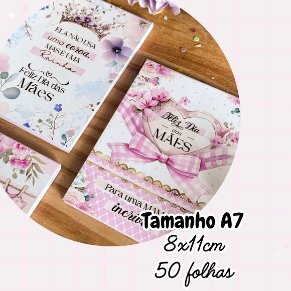 Bloquinho Dia das Mães Lembrancinha Presente