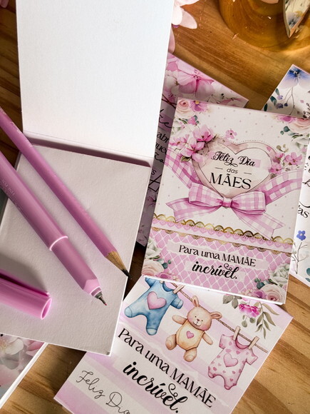 Bloquinho Dia das Mães Lembrancinha Presente