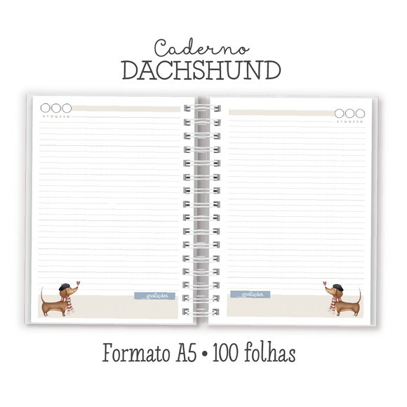 Caderno Personalizado com Nome A5 | Caderno Fofo Menina