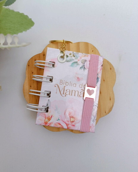 Chaveiro Mini Bíblia Lembrancinha para Igrejas Aniversário B