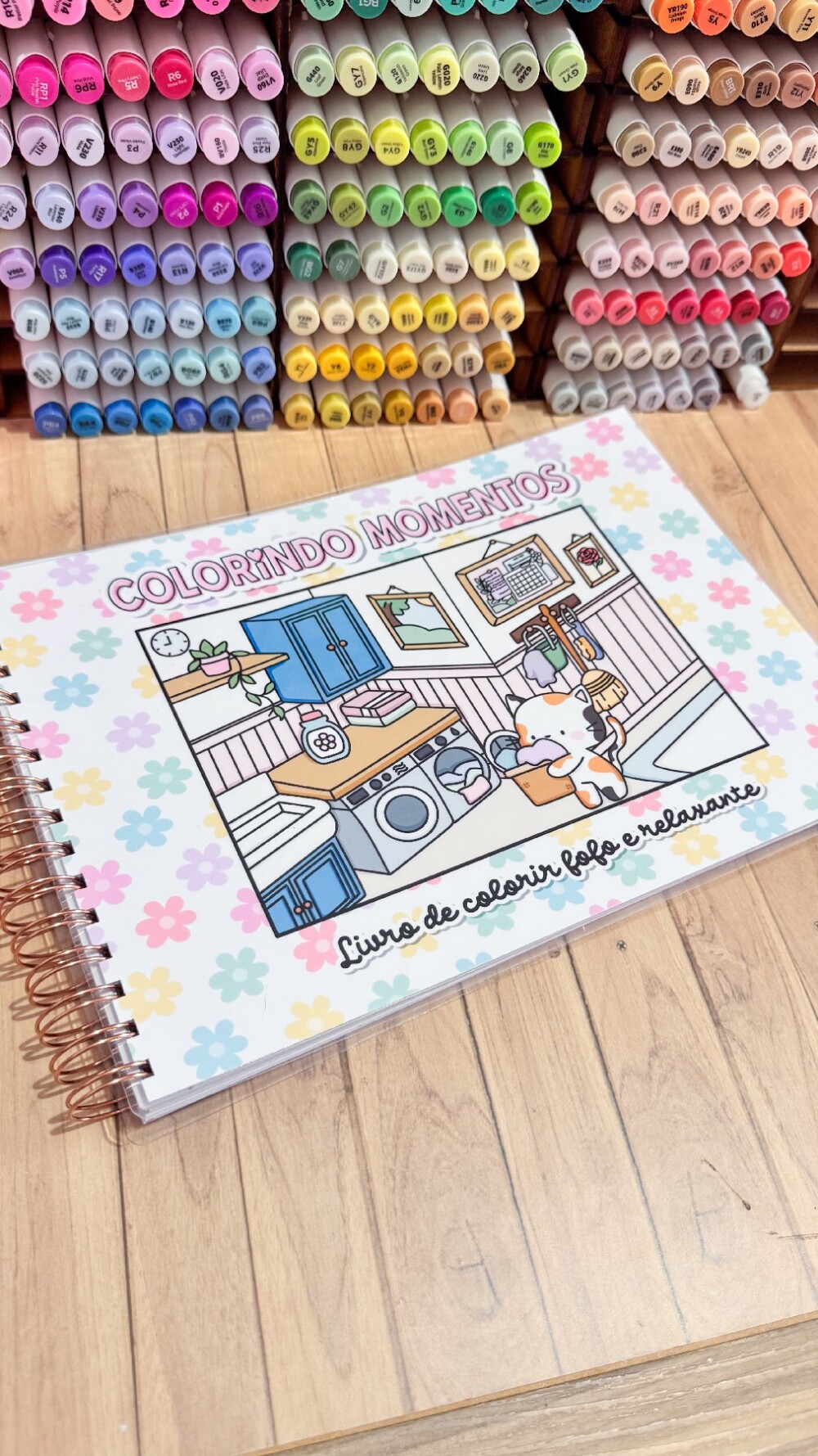 Livro de Colorir Personalizado 50 Desenhos Artesanal