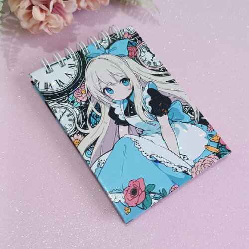 Bloco de Anotações Alice no País das Maravilhas Presente