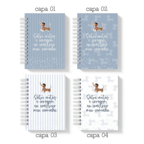 Caderno Personalizado com Nome A5 | Caderno Fofo Menina