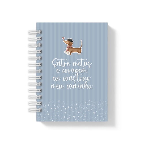 Caderno Personalizado com Nome A5 | Caderno Fofo Menina