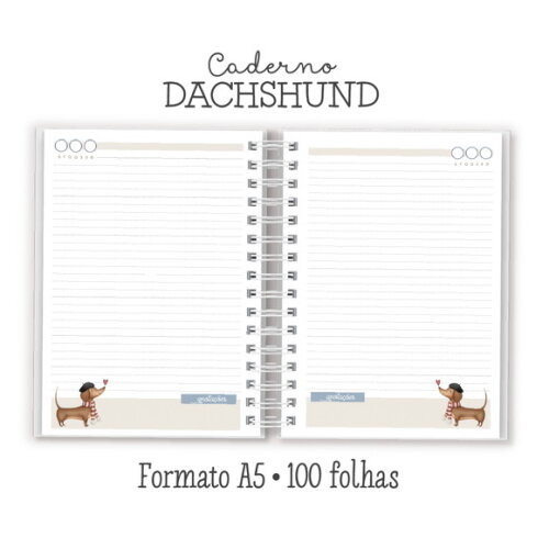 Caderno Personalizado com Nome A5 | Caderno Fofo Menina
