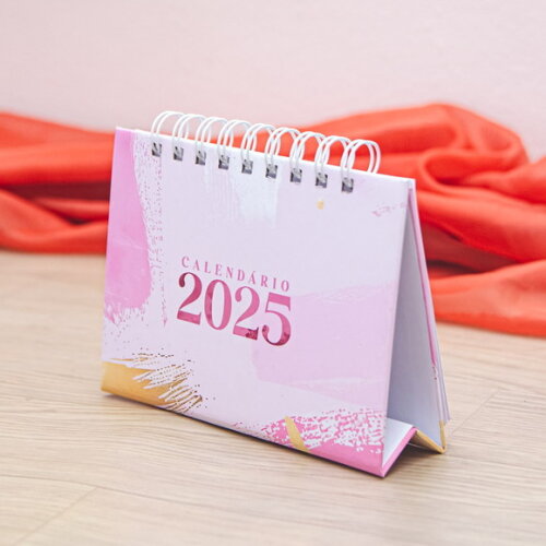 Calendário de Mesa 2025 A6 Horizontal