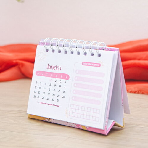 Calendário de Mesa 2025 A6 Horizontal