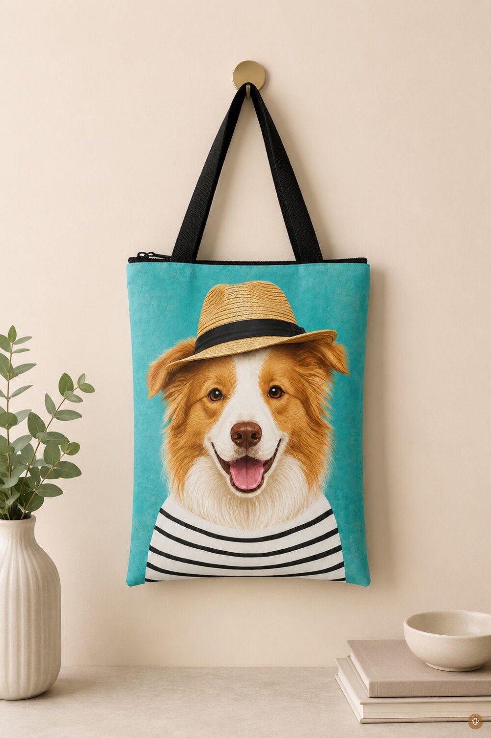 bolsa pet boder collie