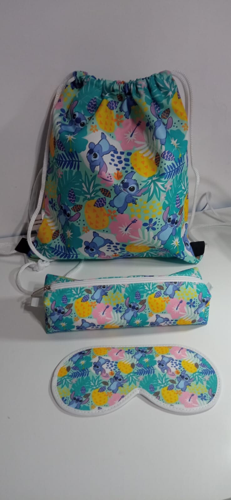 kit infantil lilo stitch com 03 peças