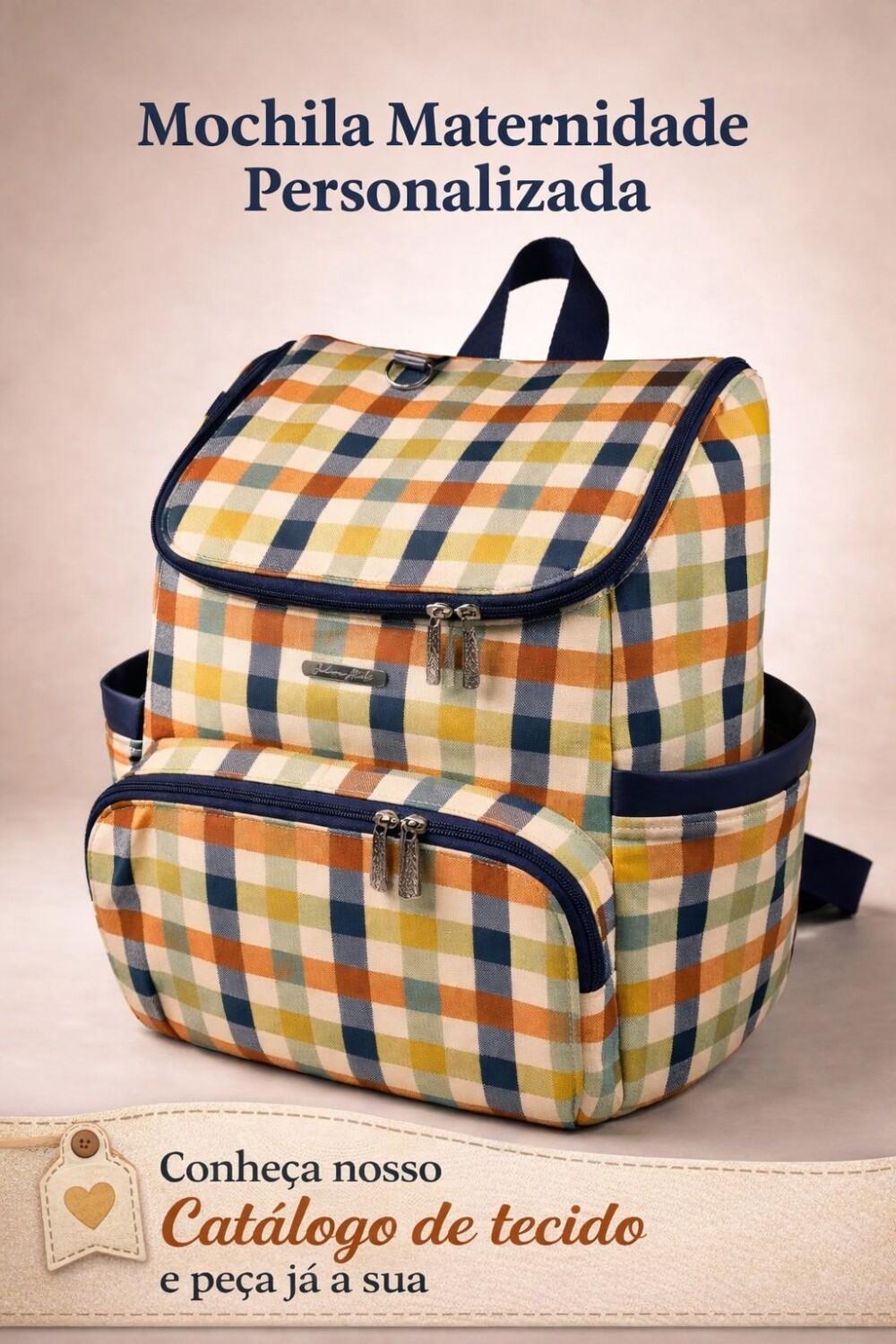 mochila maternidade enxoval bebe