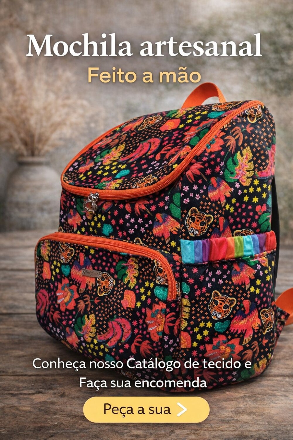 mochila adulto personalizada escolar faculdade viagem